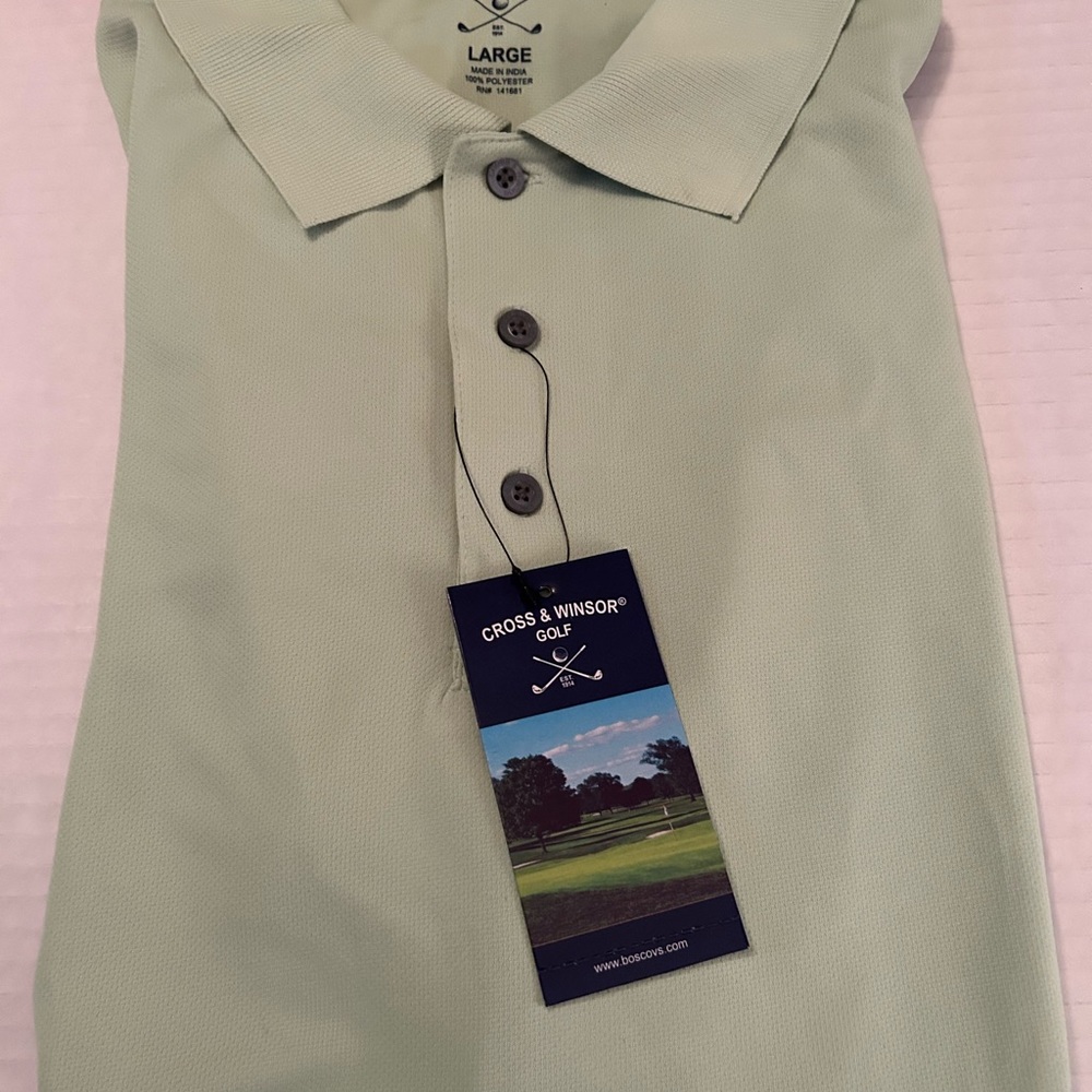 Cross & Windsor s/s L golf shirt